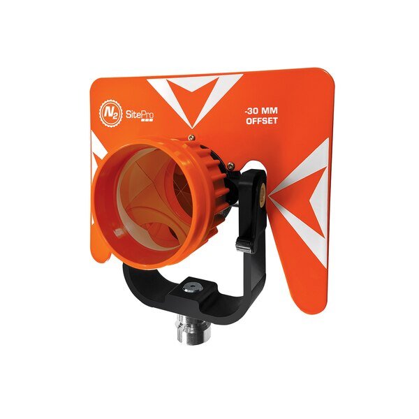 9300N 0/-30mm Single Tilting Nitrogen-Filled Prism System, Orange, Sitepro, Mfr#: 03-9300N-O